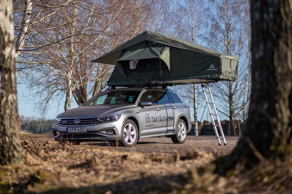 Sneak peek! Här är första bilderna på vårt taktält Åreskutan